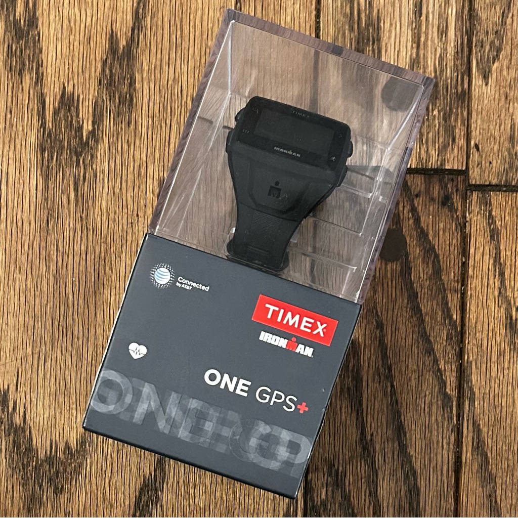 Timex Ironman One Gps+ Black Smartwatch